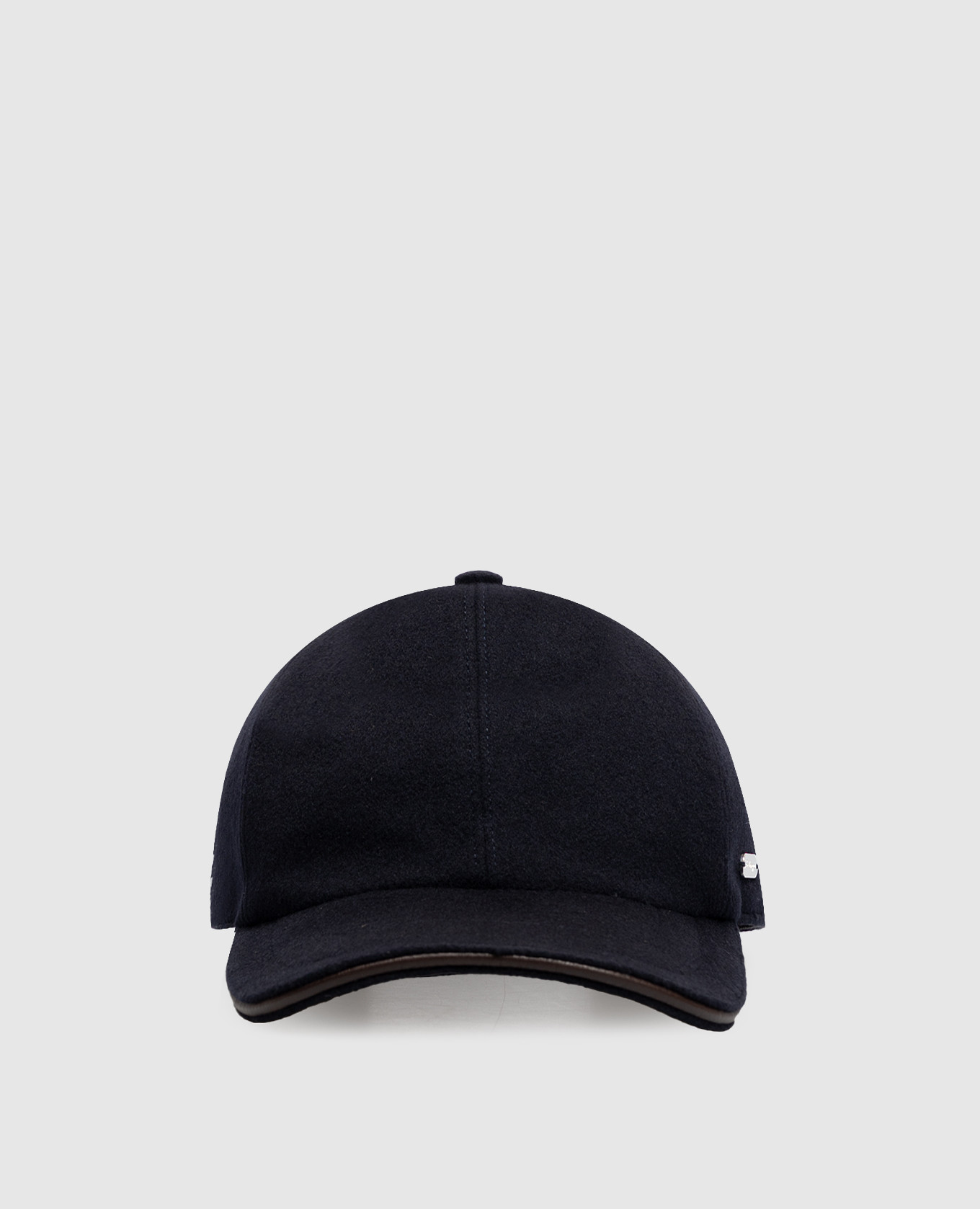 Blue cashmere cap