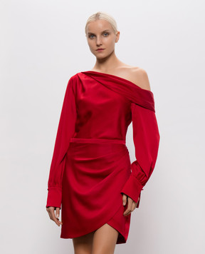 Simkhai Cameron red one-shoulder dress 5261080Q