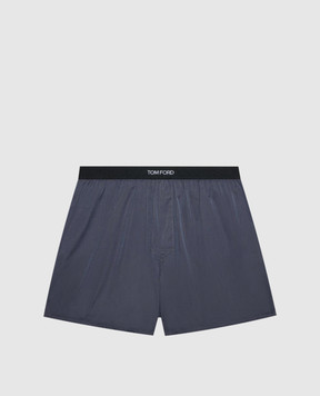 Tom Ford Grey boxer briefs with logo pattern T4LE51100