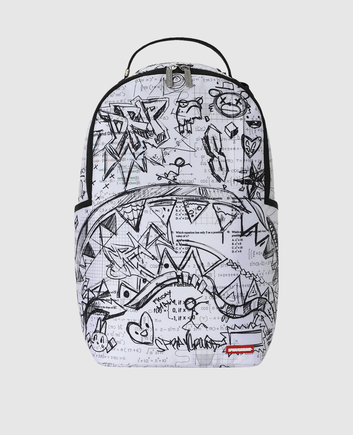 Children's white backpack CLASS DISMISSED Sprayground
