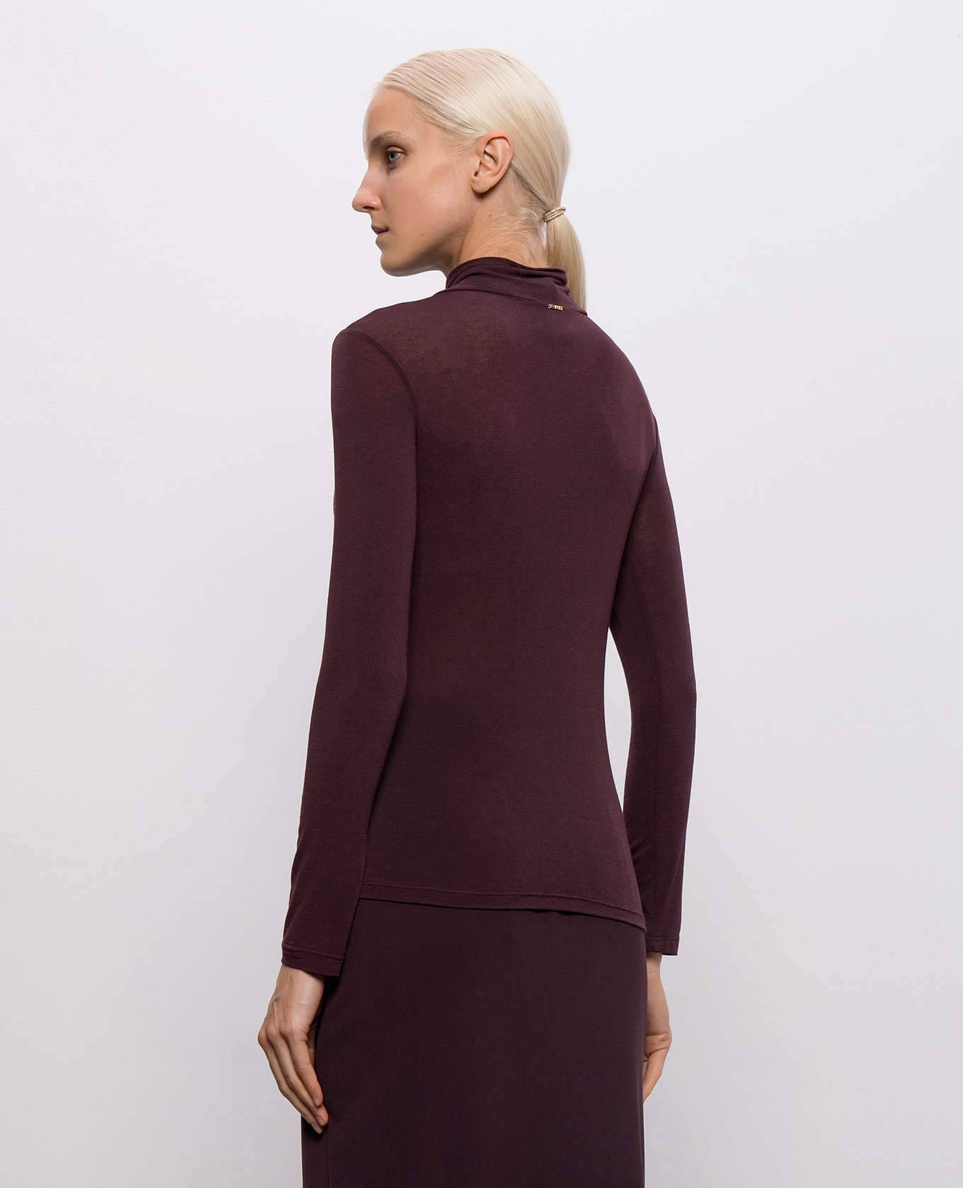 Burgundy golf Twinset 4