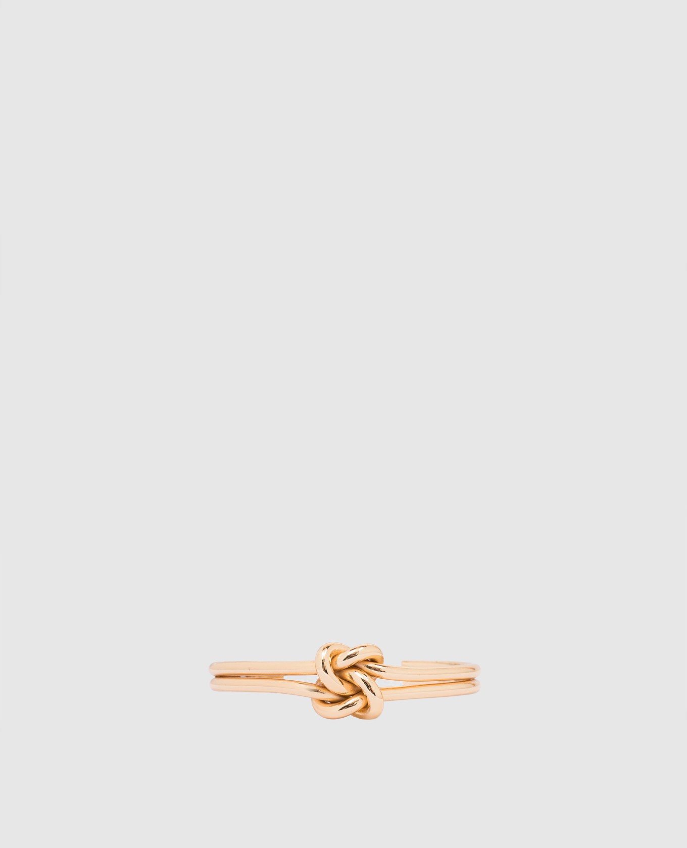 

Gold bracelet with branded knot Reco, Golden