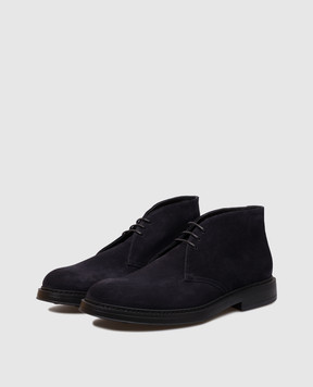 Doucal's Blue suede deserts DU3237BRUXUF009