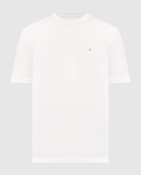Castangia dal 1850 Ivory silk T-shirt PDA12S26