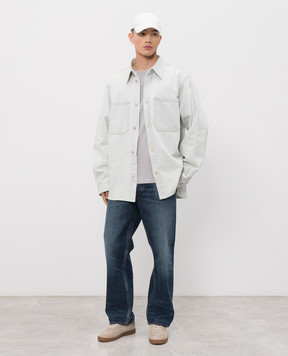 AGOLDE Craven Blue Denim Shirt A40651141