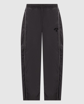 Juun.j Grey checked sweatpants JW6821W065