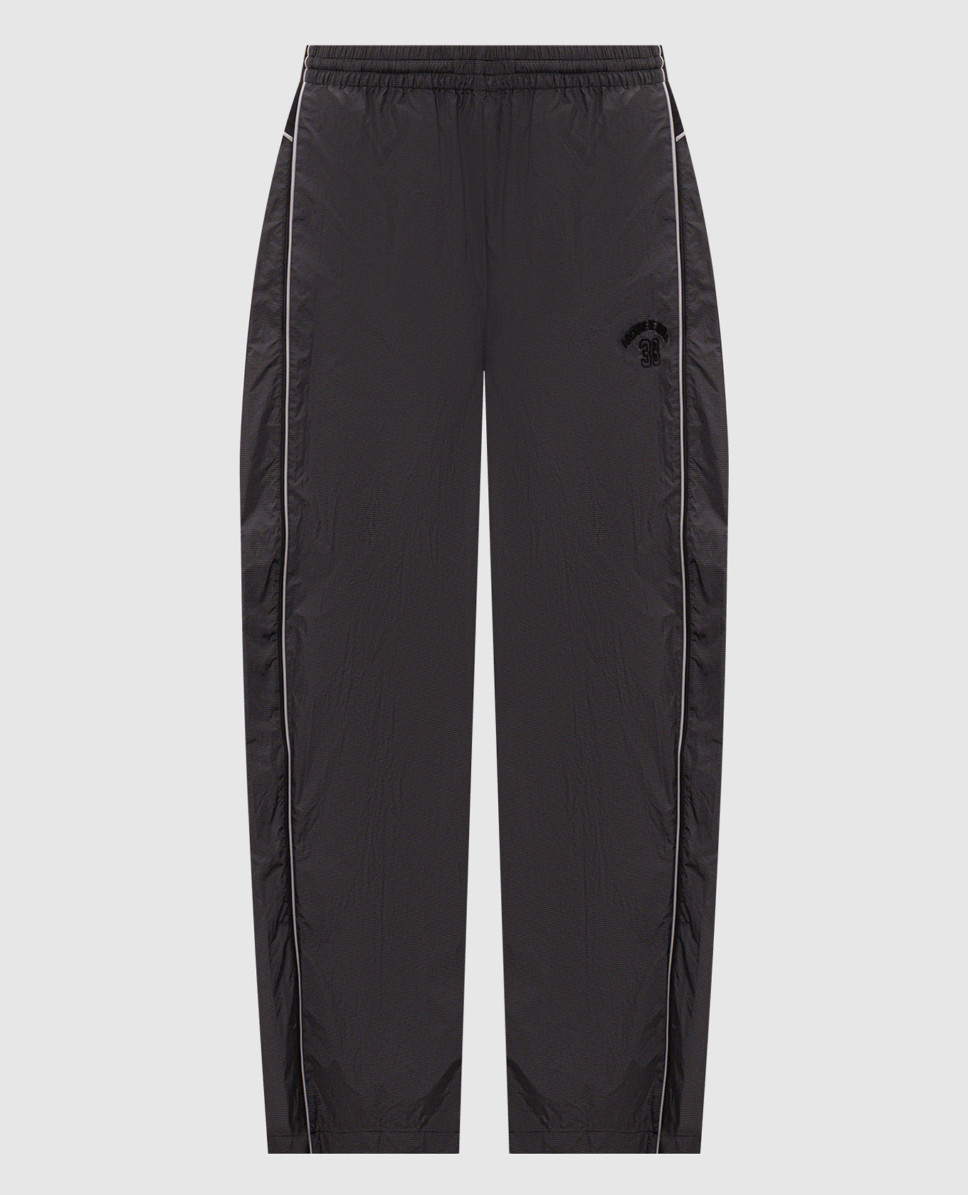 Grey checked sweatpants