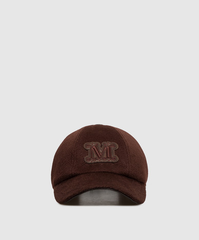 ORDINE brown cashmere cap