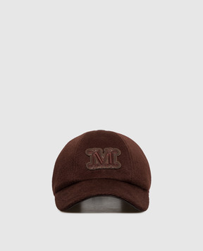 Max Mara ORDINE brown cashmere cap MXAORDINE