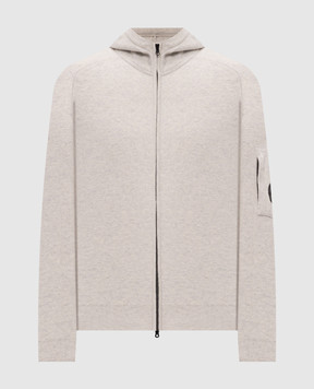 C.P. Company Grey sports jacket with wool MKN097A110149A