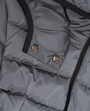 Moncler ENFANT Children's gray down jacket L29541C5021054155