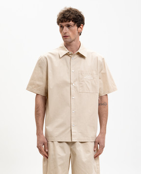 Axel Arigato Drew beige shirt A3980002