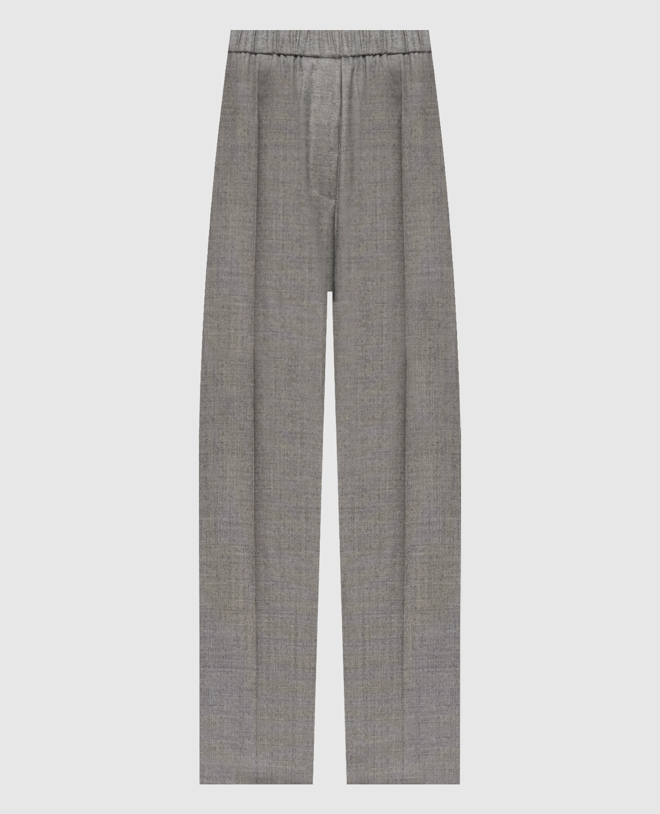 Gray wool pants