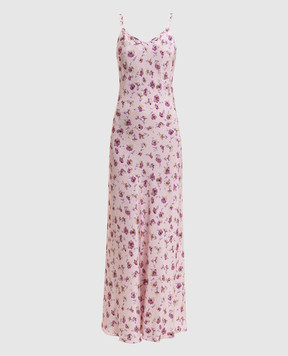 Twinset Pink dress with floral print 261TP210D