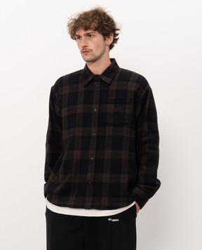 Vetements Checked wool shirt MH27SH063BC