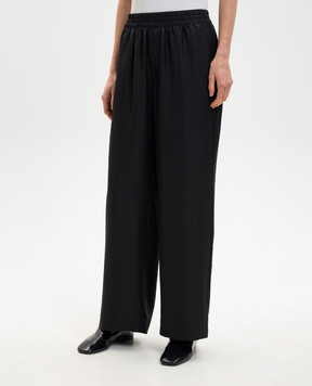 LISA YANG Black silk pants 2025205
