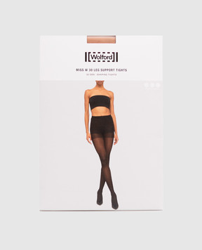 Wolford Beige tights MISS W 30 den 11218