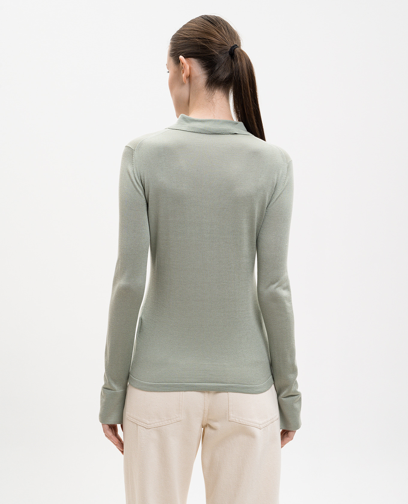 

FLASH green silk and cashmere cardigan Max Mara