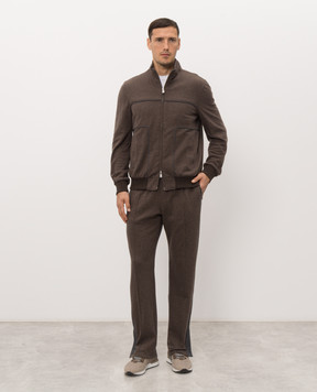 CAPOBIANCO Brown tracksuit 21M454LB00C21M702LB00