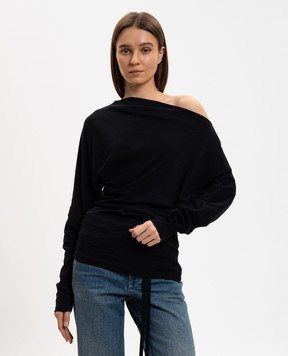 Ann Demeulemeester Roos black jumper B0013815FA045