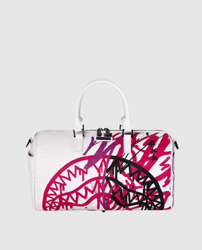 Sprayground Children's white bag CRASH GRAFF TURBO 910D9009NSZ