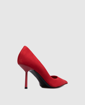 Le Silla Red suede Bella shoes 4215C080BMPPVEP
