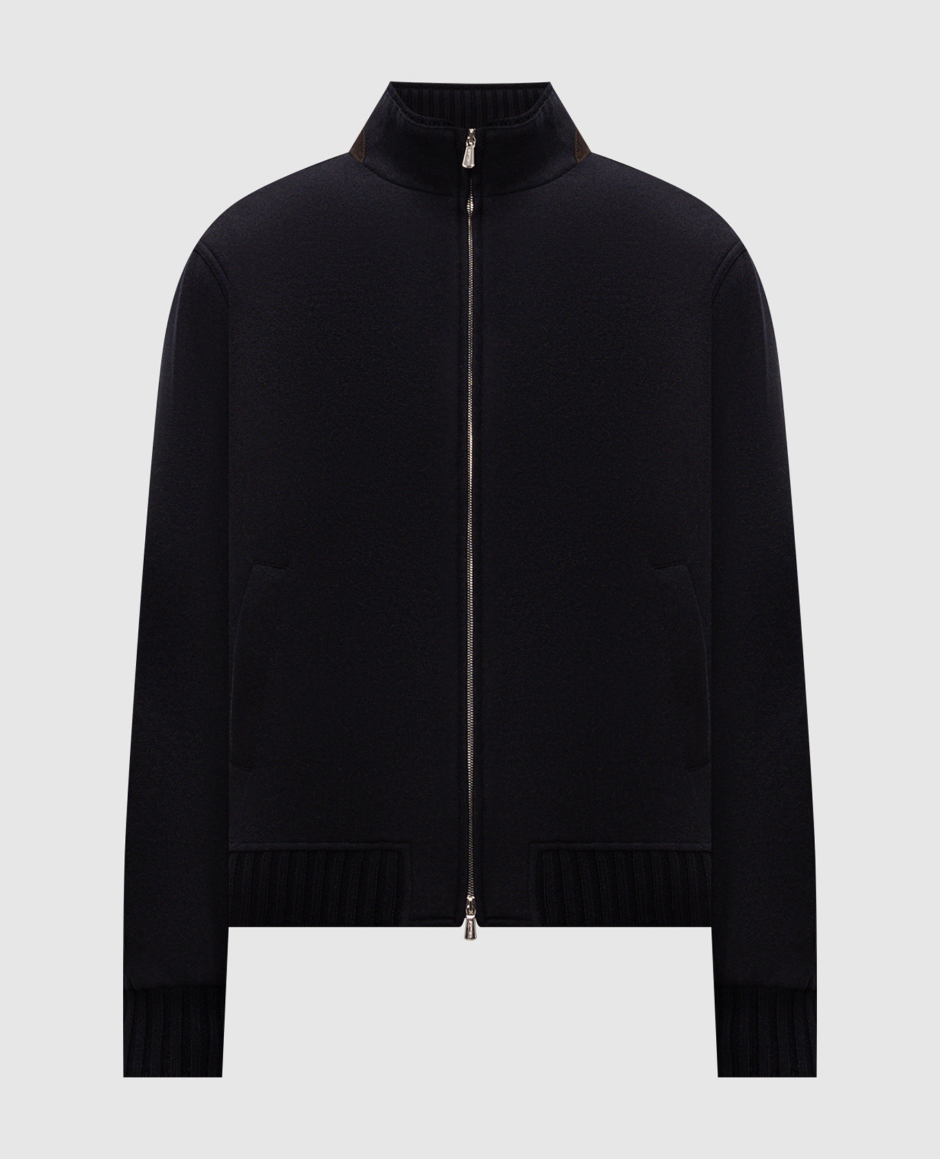 Blue cashmere jacket
