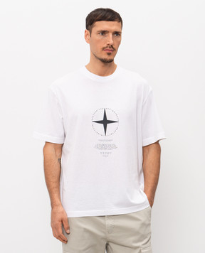 Stone Island Light Compass white t-shirt L1S152100001S0363