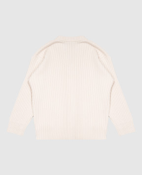 Dolce&Gabbana Children's beige wool cardigan L5KWNYJDVNE812+