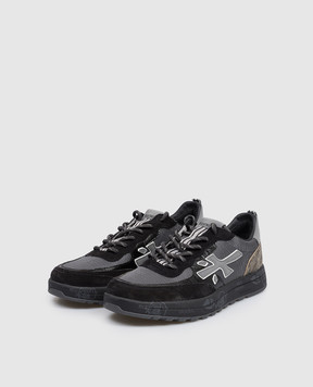 Premiata Black NOUS combination sneakers NOUS8122