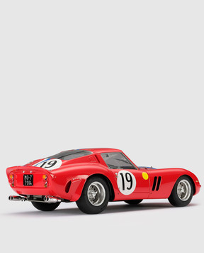 Amalgam Red souvenir in the shape of a Ferrari 250 GTO car - 3705GT M5903
