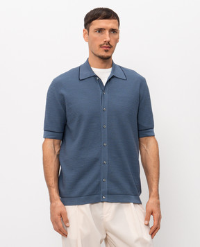 Agnona Blue shirt KD11U157F1812