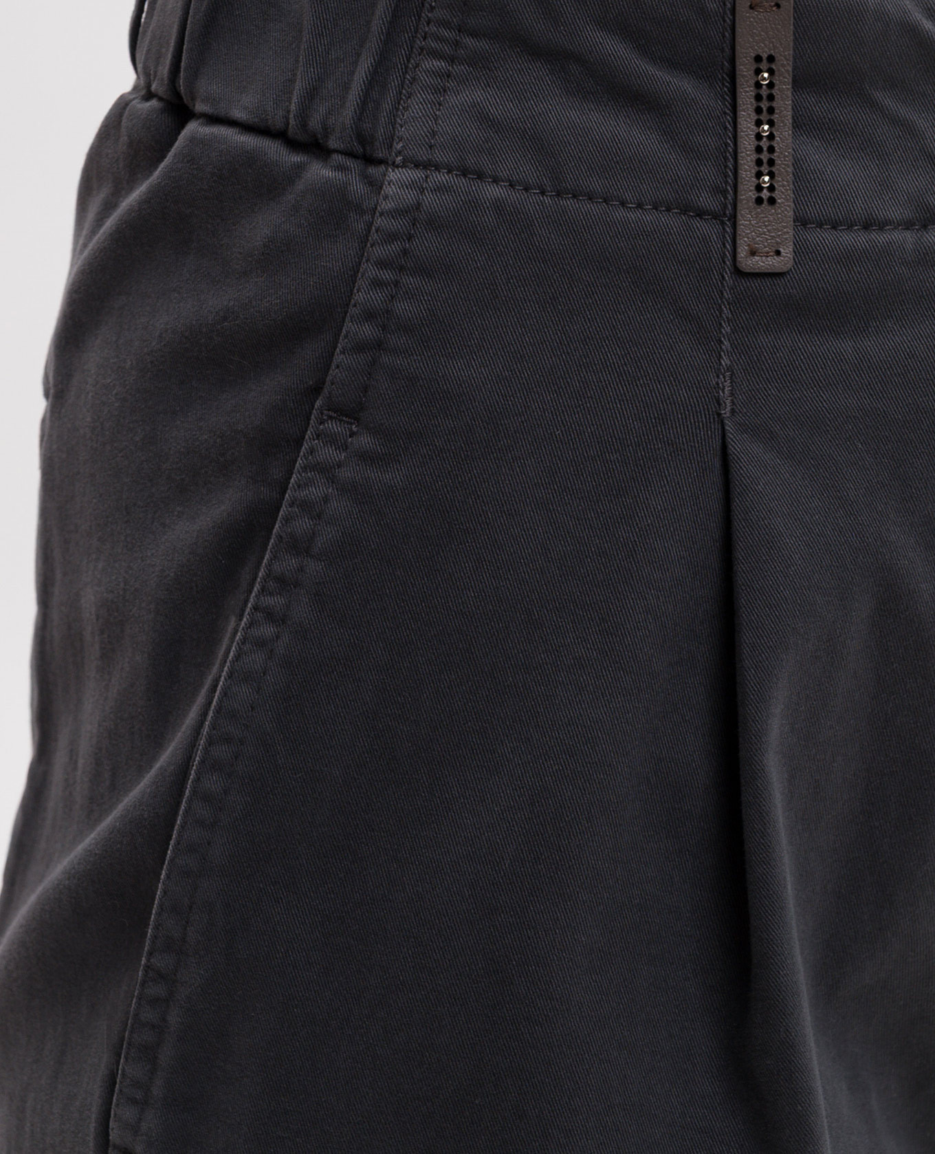 Gray pants with lapels Peserico 5