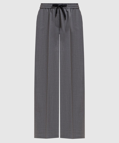 Gray pants with wool