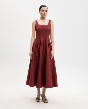 Max Mara Terracotta dress FELTRE MSTFELTRE