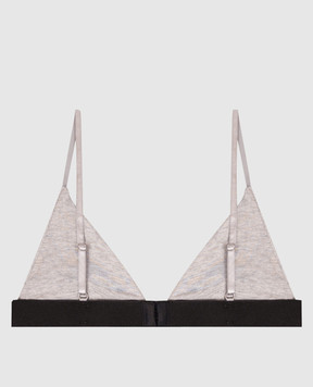 Palm Angels Gray bralette PLA1UWTP02SI