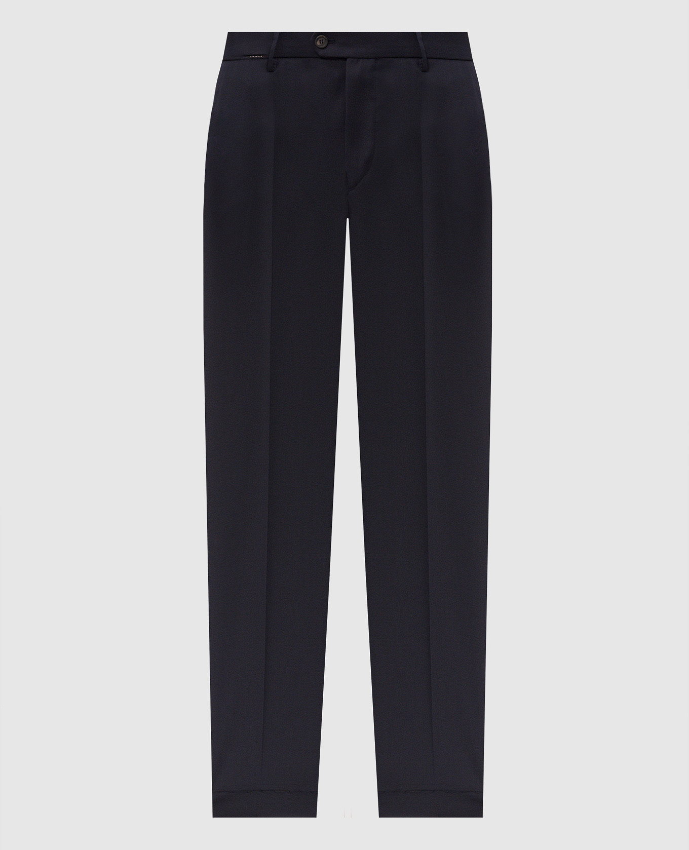 Blue wool pants Peserico