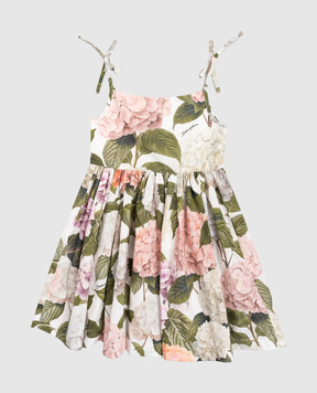 Dolce&Gabbana Children's printed dress L54DN8HS5T6812+