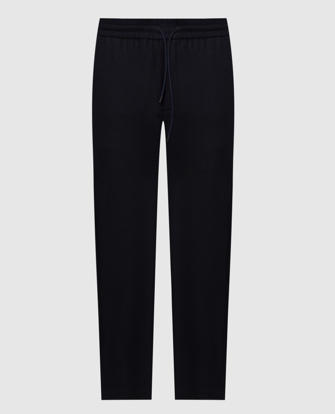 Blue wool pants