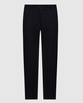 Sease Blue wool pants PT037TN271