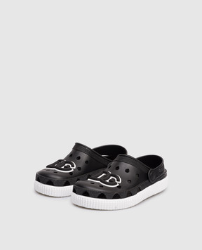 Dolce&Gabbana Children's black clogs DN0213AT079