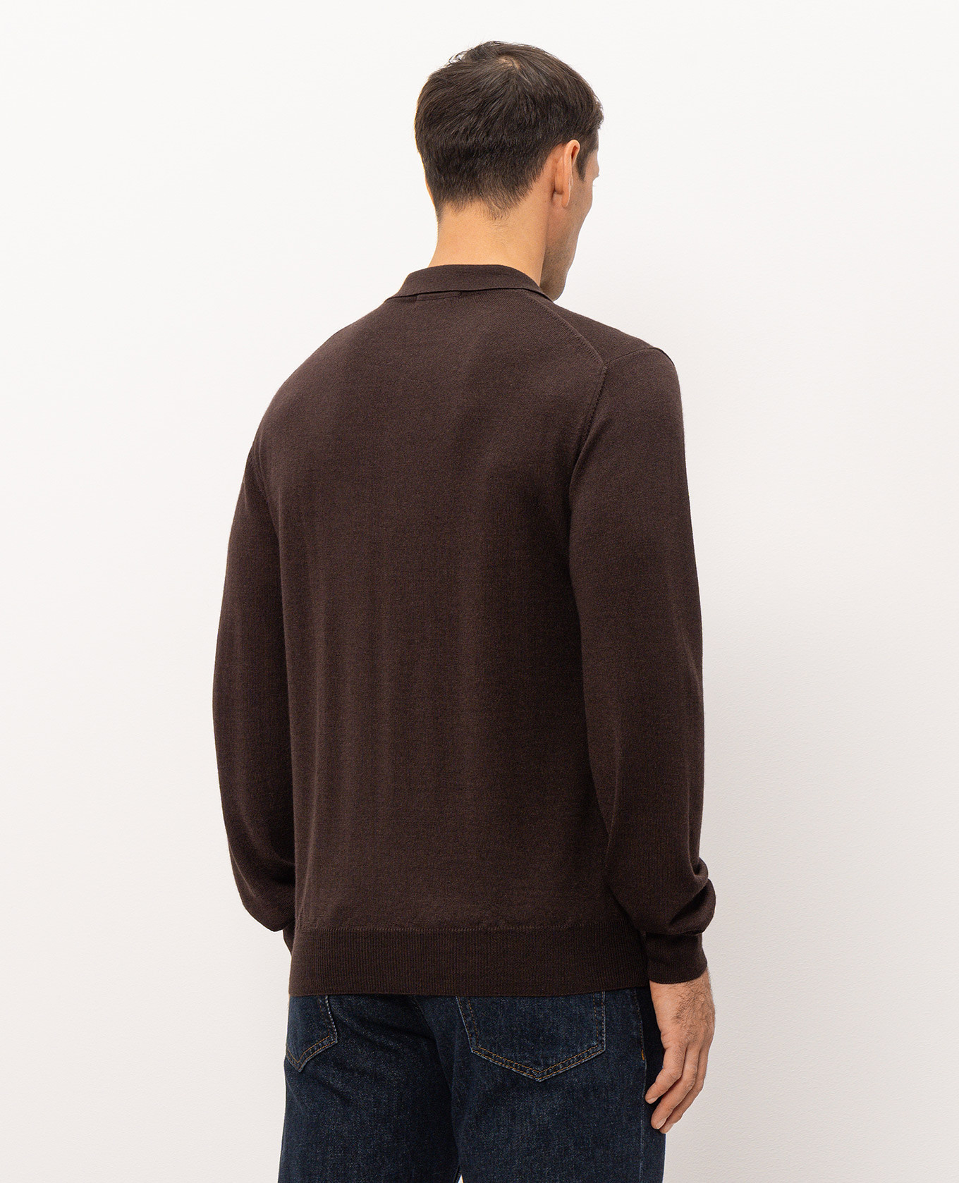 Brown polo Cashmere&Whiskey 4