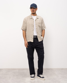 C.P. Company Blue cargo with logo patch MPA257A006439G