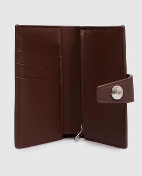 Brunello Cucinelli Brown leather wallet MWZNBU439