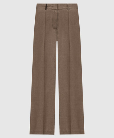 Beige Wollhose