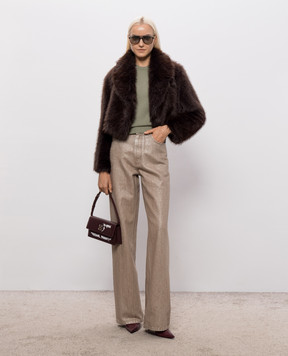 Allude Green cashmere top 26511235