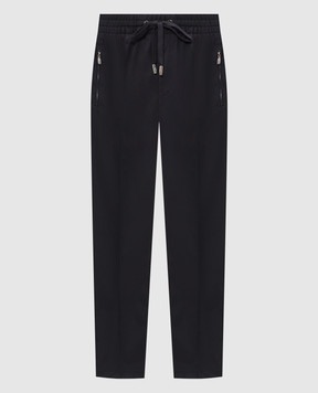 Dolce&Gabbana Blue pants with wool GYACETFUZFG