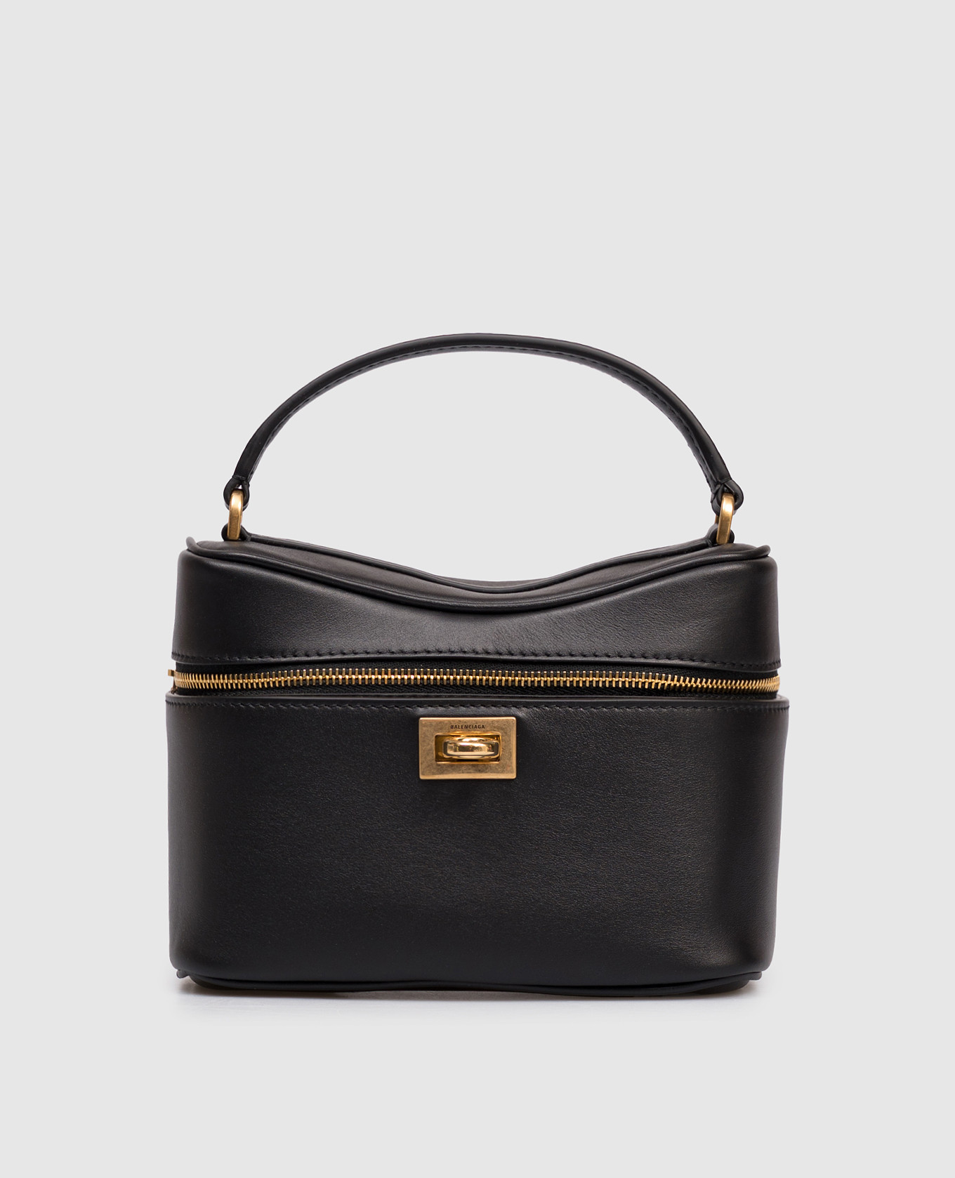 

Black leather Rodeo Vanity bag Balenciaga
