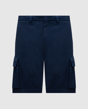 Brunello Cucinelli Blue cargo shorts M252DL0510