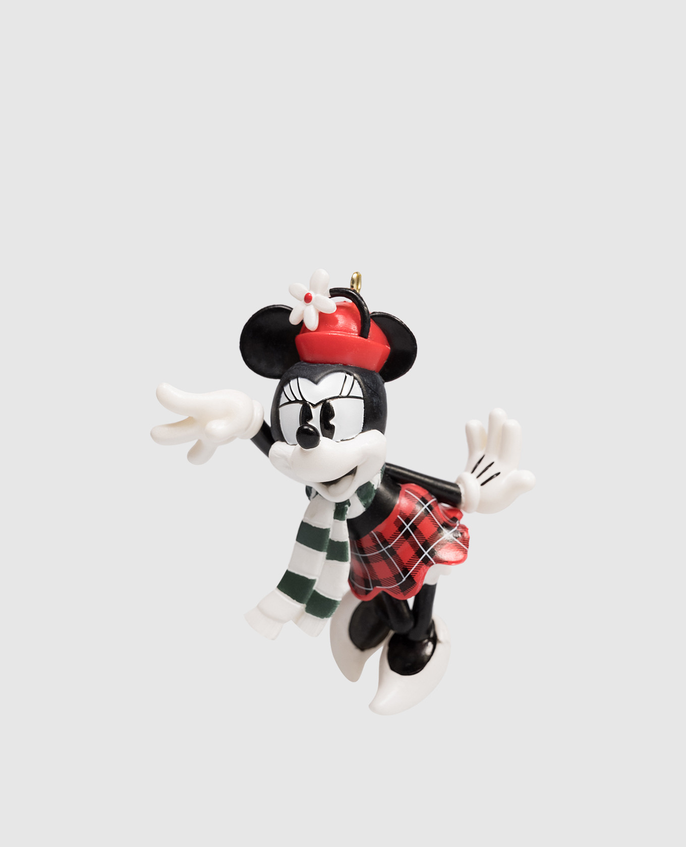 

Minnie Mouse vintage scarf Christmas tree decoration Disney, White